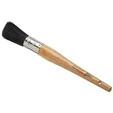 Ateco Round Pastry Brush with Black Bristles, 1 1 16 Inch Diameter by