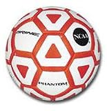 Brine NCAA Phantom Match Soccer Ball (Orange/White)