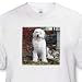   - Old English Sheepdog - White Infant Lap-Shoulder Tee (12M)