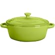Le Creuset Stoneware Petite Oval Casserole, Kiwi