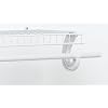 ClosetMaid 6-Foot Hanging Bar for SuperSlide Shelves, White #2058