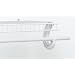 ClosetMaid 6-Foot Hanging Bar for SuperSlide Shelves, White #2058