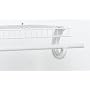 ClosetMaid 6-Foot Hanging Bar for SuperSlide Shelves, White #2058