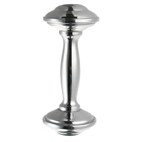 Empire Silver Pewter Dumbbell Rattle