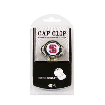 North Carolina State Wolfpack Clip With Golf Ball Marker