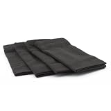 BLACK NAPKIN PK4