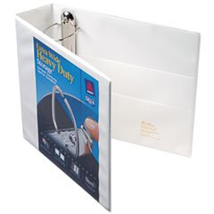 Extra-Wide EZD Reference View Binder, 3 Capacity, White