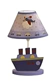 Bedtime Originals Travel Time Lamp with Shade and energy efficient bulb - Blue