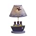 Bedtime Originals Travel Time Lamp with Shade and energy efficient bulb - Blue