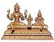 Collectible Figurines Shiva & Parvati Bronze Figurine 7 x 3 x 4.75 inches (bronze014)