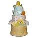 Baby Shower Cakes Three Tier Diaper Cake Color: Yellow