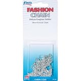 Silver Colored Fashion Chain, Deluxe Eyeglass Holder