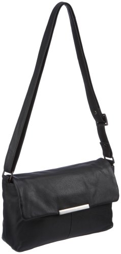 ara Bags 9927-04, Damen Umh&auml;ngetasche, schwarz, (04-schwarz )