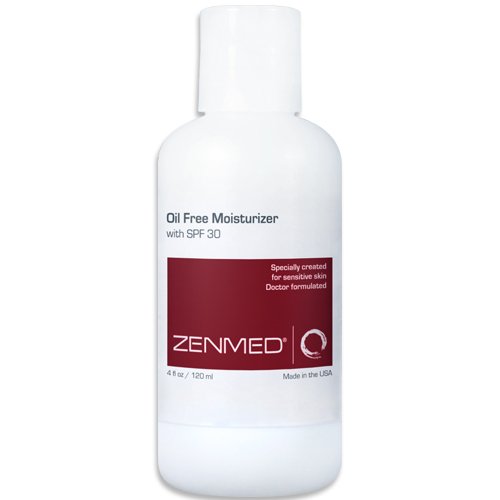 Oil Free Moisturizer and Sunscreen (SPF 30) for Sensitive Skin.
