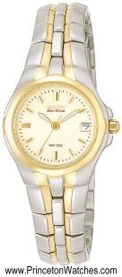 Citizen Eco-Drive Women's Two-Tone Stainless Steel Watch #EW0044-51P
