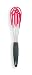 Chef'n Kitchzen Short Silicone Whisk, Cherry