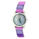 Me To You - MTY 81C - Montre Fille - Quartz analogique - Bracelet Velcro Violet - Ours sur Cadran Lilas - Bo&icirc;te assortie