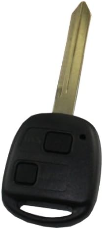 For TOYOTA Avensis Yaris Auris 2 Buttons New Uncut Blank Transmitter Remote Key Case Fob No chips inside