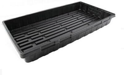 Extra Strength Seedling Propagation Tray (No Drain Holes) - 20" x 10", 10 Pack, for Growing Microgreens, Wheatgrass, Hydroponic Germination, Fodder 1020 Starter