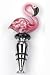 Glass Flamingo Wine Bottle Stopper