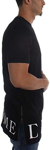 Civil Clothing - Mens Civil Regime Long Zip T-Shirt, Size: Small, Color: Black