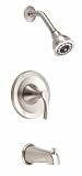 Danze D510022BNT Antioch Tub and Shower Trim Kit, Brushed Nickel, Valve Not Included