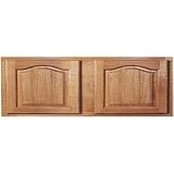 Sunnywood Prod. ARW3615 Double Door Oak Wall Bridge Cabinet
