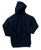 NEW Gildan - Hooded Sweatshirt Navy-2XL