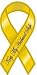 Keep My Husband Safe Yellow Ribbon Magnet