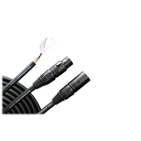Monster Cable P500-M-20 Performer 500 Microphone Cable 20 ft. (Gold-Contact XLRs)