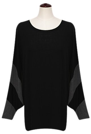 ドルマンシルエットゆるテロ長袖カットソー