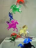 HORSE AND JOCKEY JUMBO GARLAND 9' LENGTH