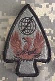 Air Traffic Service Command ACU Patch - Foliage Green with hook fastener