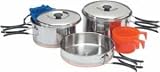 Ledmark Industries 3 Person Cook Set, Stainless Steel