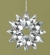 Home For the Holidays Dazzling Flower Snowflake Christmas Ornament