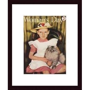 Woman's Day: March 1941 by Woman's Day Magazine 11.00X14.00 Framed with Black Wood Frame