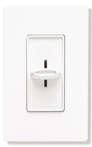 Lutron SFSQ-FH-WH Electronics Slide-To-Off Fan Speed Control, White
