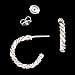 Sterling Silver Twisted Hoop Earrings, #1874