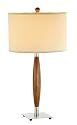 Adesso 3340-13 Hudson Table Lamp, Dark Maple