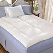 Restful Nights Down Alternative Fiberbed - Down Mattress Topper, Feather Mattress Topper , Down Alternative Bedding, Down Alternative Fiberbed, Microfiber Down Alternative