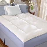 Restful Nights Down Alternative Fiberbed - Down Mattress Topper, Feather Matt...