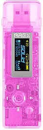 RWC �f�W�^���I�[�f�B�I�v���[���[ THUMBSTICK SOLID 512MB �A�N�A�s���N TSV5-512P