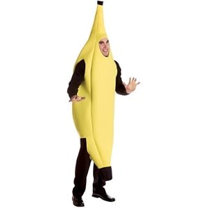 Rasta Imposta ADULT Funny Banana Costume Monkeying Around