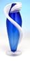 Cloak Vase: Middle Blue