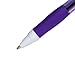 Paper Mate Retractable Gel Pens, Medium Point, Purple, 12 Count