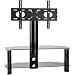 Modena Series 2-SHELF Av Stand with Flat Panel Mount