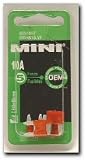 Little Fuse  BPMIN10 Mini Fuses.  1 card