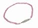 Fine Pink Sapphire Bracelet with Diamond Clasp by Lucie Campbell