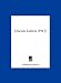 Search : Lincoln Letters (1913)