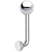 14 Gauge 5mm Steel Ball Vertical Hood Piercing - 3/8" 2mm Rise